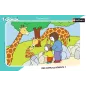 Puzzle Cadre - Nathan - 15p - T'Choupi au Zoo