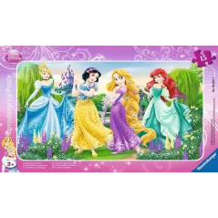 Puzzle Cadre - Ravensburger - 15p - La Promenade des Princesses