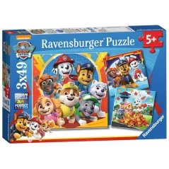 Puzzle - Ravensburger - 3x49p - Pat'Patrouille - Prêt à Secourir