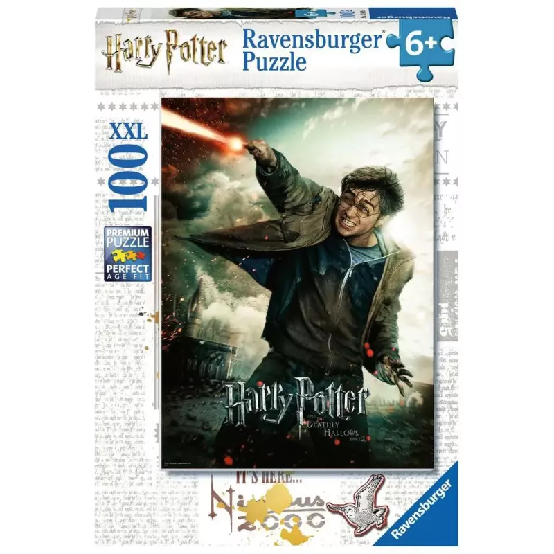 Puzzle - Ravensburger - 100p XXL - Harry Potter - Le monde fantastique