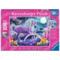 Puzzle - Ravensburger - 100p XXL - Licorne scintillante