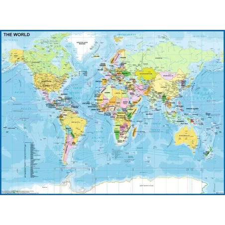 Puzzle - Ravensburger - 200p XXL - Carte du Monde