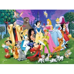 Puzzle - Ravensburger - 200p XXL - Disney - Les Grands Personnages