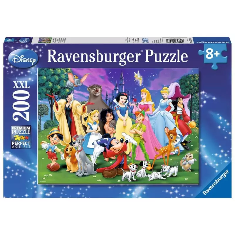 Puzzle - Ravensburger - 200p XXL - Disney - Les Grands Personnages