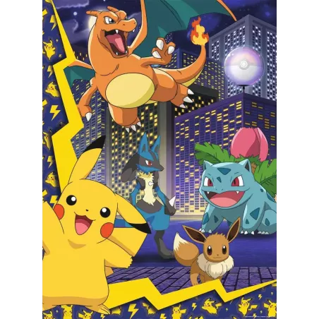 Puzzle - Nathan - 150p - Pokémon - La ville des Pokémon