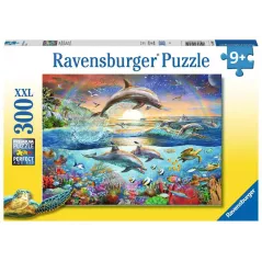 Puzzle - Ravensburger - 300p XXL - Le Paradis des Dauphins