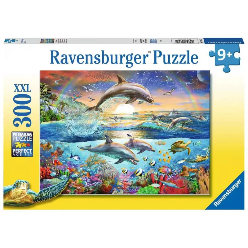 Puzzle - Ravensburger - 300p XXL - Le Paradis des Dauphins