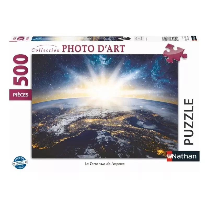 Puzzle - Nathan - 500p - La Terre vue de l'espace