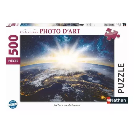 Puzzle - Nathan - 500p - La Terre vue de l'espace