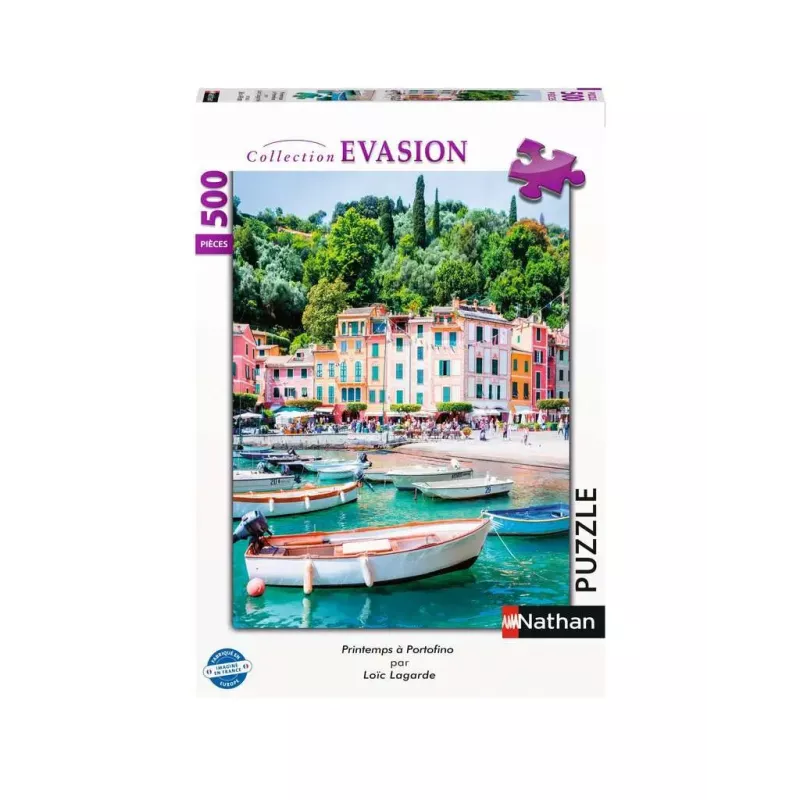 Puzzle - Nathan - 500p - Printemps à Portofino