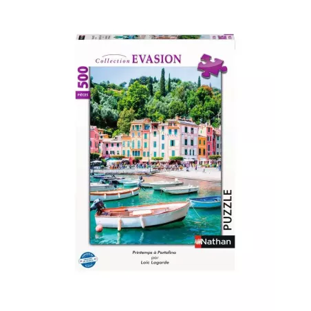 Puzzle - Nathan - 500p - Printemps à Portofino