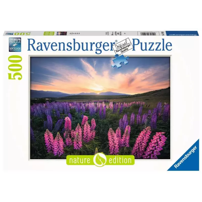 Puzzle - Ravensburger - 500p - Les lupins (Nature edition)