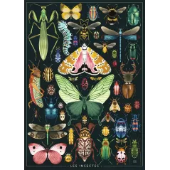 Puzzle - Nathan - 1000p - Rebecca Romeo - Les insectes