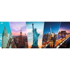 Puzzle - Nathan - 1000p - Les monuments de New York