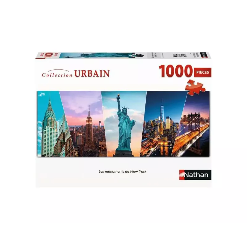 Puzzle - Nathan - 1000p - Les monuments de New York