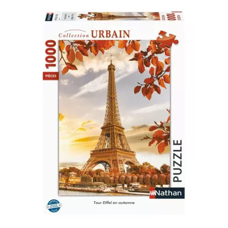 Puzzle - Nathan - 1000p - Tour Eiffel en automne