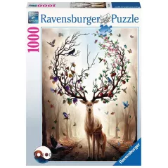 Puzzle - Ravensburger - 1000p - Cerf fantastique