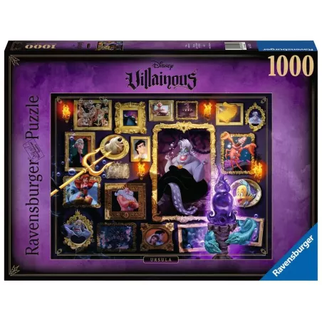 Puzzle - Ravensburger - 1000p - Ursula (Collection Disney Villainous)