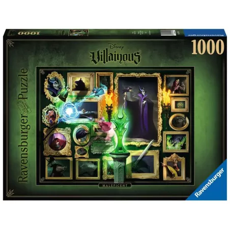 Puzzle - Ravensburger - 1000p - Maléfique (Collection Disney Villainous)