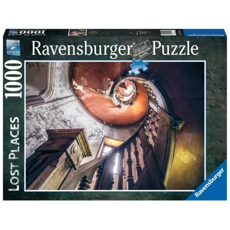 Puzzle - Ravensburger - 1000p - Escalier en colimaçon (Lost Places)