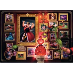 Puzzle - Ravensburger - 1000p - La Reine de cœur (Collection Disney Villainous)