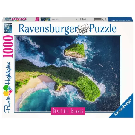 Puzzle - Ravensburger - 1000p - Indonésie (Puzzle Highlights Îles de rêve)