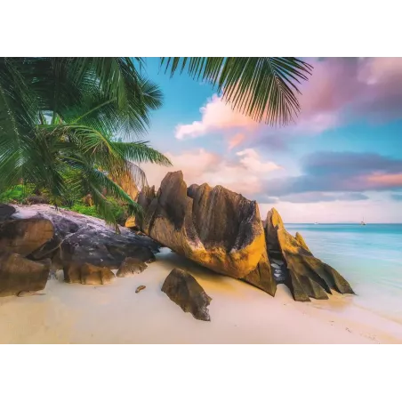 Puzzle - Ravensburger - 1000p - Les Seychelles (Puzzle Highlights Îles de rêve)