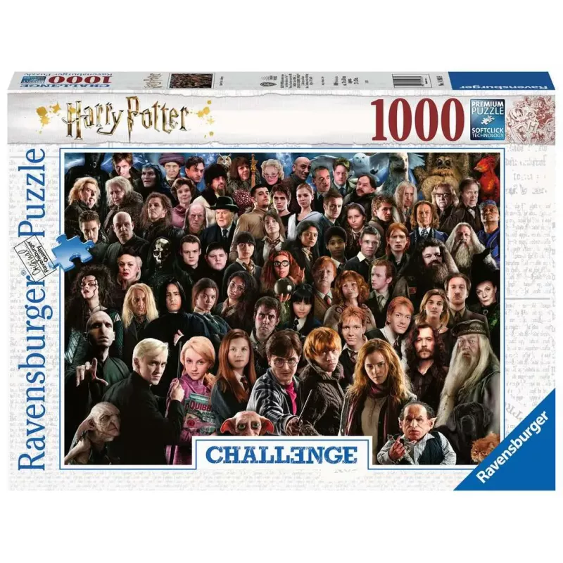 Puzzle - Ravensburger - 1000p - Harry Potter (Challenge Puzzle)