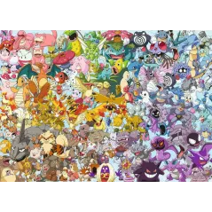 Puzzle - Ravensburger - 1000p - Pokémon (Challenge Puzzle)