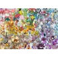 Puzzle - Ravensburger - 1000p - Pokémon (Challenge Puzzle)