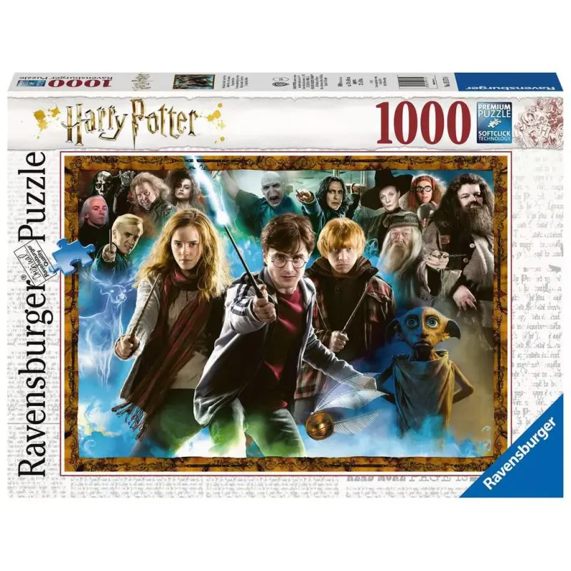 Puzzle - Ravensburger - 1000p - Harry Potter et les sorciers