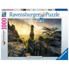 Puzzle - Ravensburger - 1000p - Monolithe - Montagnes de grès de l'Elbe