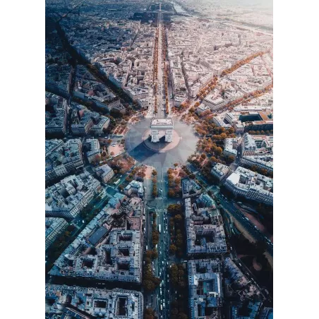 Puzzle - Ravensburger - 1000p - Paris vue d'en haut