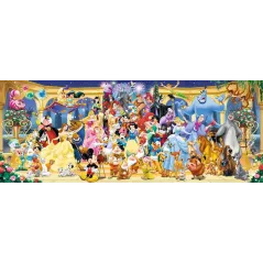 Puzzle - Ravensburger - 1000p - Photo de groupe Disney (Panorama)