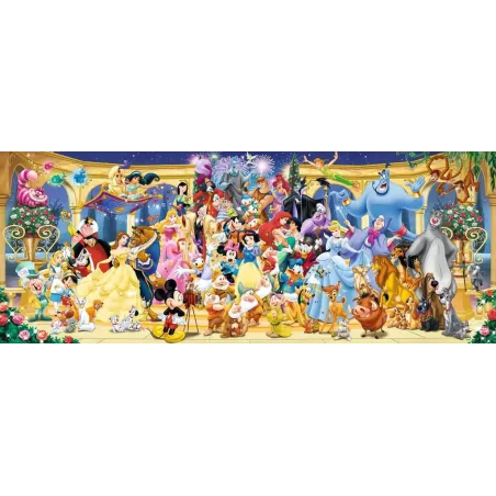 Puzzle - Ravensburger - 1000p - Photo de groupe Disney (Panorama)