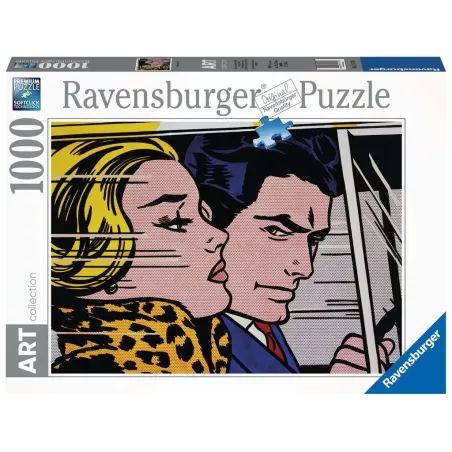 Puzzle Art collection - Ravensburger - 1000p - Roy Lichtenstein - In the Car