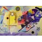 Puzzle Art collection - Ravensburger - 1000p - Vassily Kandinsky - Jaune-rouge-bleu