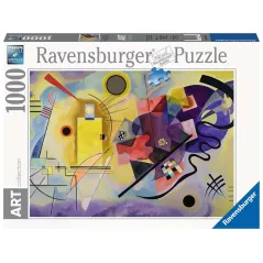 Puzzle Art collection - Ravensburger - 1000p - Vassily Kandinsky - Jaune-rouge-bleu