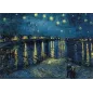 Puzzle Art collection - Ravensburger - 1000p - Vincent Van Gogh - La nuit étoilée sur le Rhône