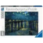 Puzzle Art collection - Ravensburger - 1000p - Vincent Van Gogh - La nuit étoilée sur le Rhône