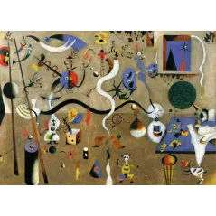 Puzzle Art collection - Ravensburger - 1000p - Joan Miró - Le Carnaval d'Arlequin