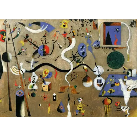 Puzzle Art collection - Ravensburger - 1000p - Joan Miró - Le Carnaval d'Arlequin