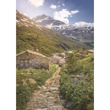 Puzzle - Nathan - 1500p - Petit hameau de la Vanoise