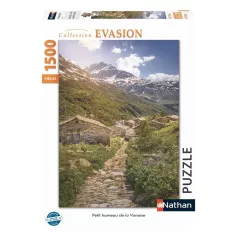 Puzzle - Nathan - 1500p - Petit hameau de la Vanoise