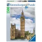 Puzzle - Ravensburger - 1500p - Drôle de chat sur Big Ben