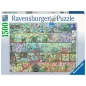 Puzzle - Ravensburger - 1500p - Nains sur l'étagère