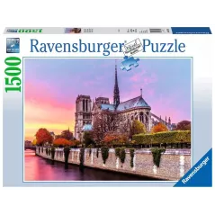 Puzzle - Ravensburger - 1500p - Pittoresque Notre-Dame