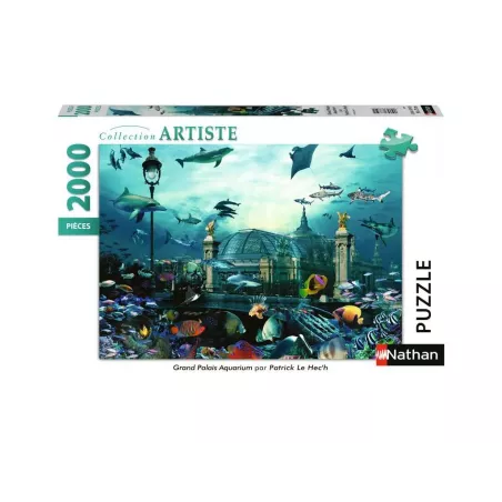 Puzzle - Nathan - 2000p - Grand Palais aquarium