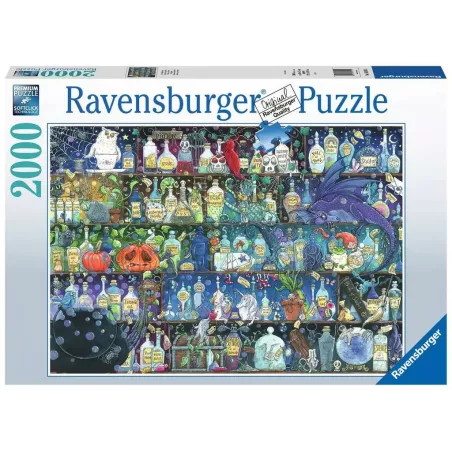 Puzzle - Ravensburger - 2000p - Zoe Sandler - L'étagère à potions