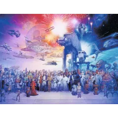 Puzzle - Ravensburger - 2000p - L'univers Star Wars